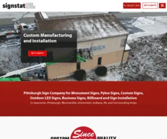 Signstatsigns.com(Sign Company) Screenshot