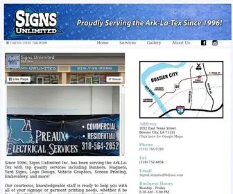 Signsunlimited96.com(Signs Unlimited) Screenshot