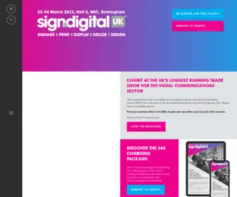Signuk.com(Sign & Digital UKThe UK's leading event for signage) Screenshot