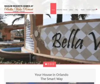 Signumorlando.com(Signum Homes at the Bella Vida Orlando) Screenshot