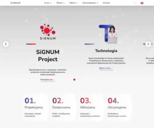 Signumproject.pl(SiGNUM Project) Screenshot