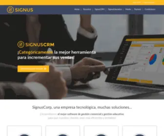 Signuscorp.com(Signus) Screenshot