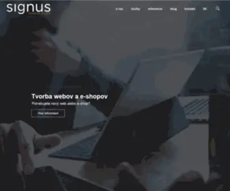 Signus.sk(Signus, s.r.o) Screenshot