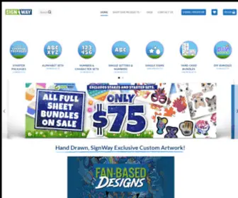 Signwayonline.net(Home-Page) Screenshot