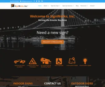 Signworks.us.com(Local Sign Company) Screenshot