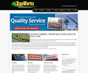 Signworksweb.com(SignWorks) Screenshot