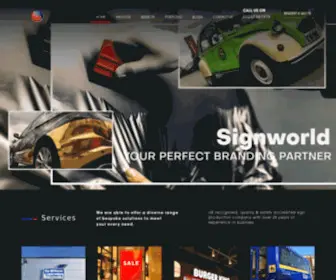 SignWorldgroup.com(Signworld Group) Screenshot