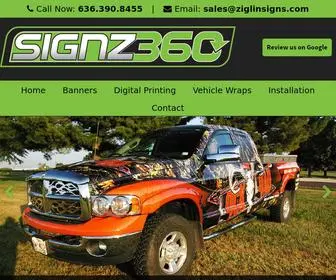 Signz360.com(Sign Company) Screenshot