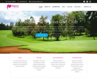 Sigonagolfclub.com(Sigonagolfclub) Screenshot