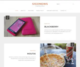 Sigonews.com(Sigonews) Screenshot