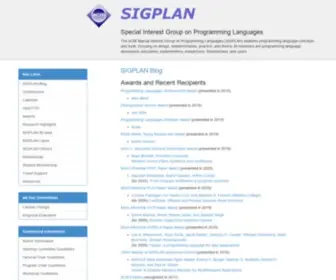 Sigplan.org(Sigplan) Screenshot