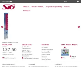 Sigplc.co.uk(SIG plc) Screenshot