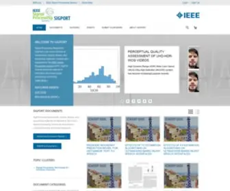 Sigport.org(IEEE Signal Processing Society) Screenshot