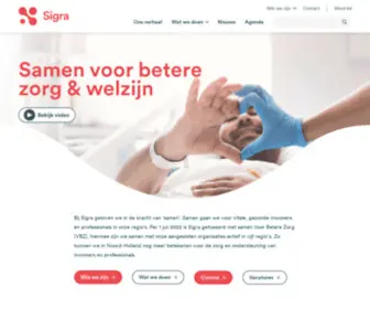 Sigra.nl(Home) Screenshot