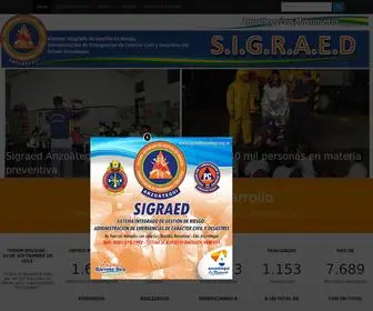 Sigraedanzoategui.org.ve(SIGRAED S I G R A E D) Screenshot