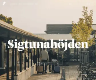 SigtunahojDen.se(SigtunahöjdenSigtunahöjden) Screenshot