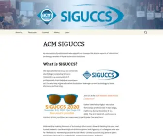 Siguccs.org(ACM SIGUCCS) Screenshot