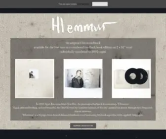 Sigurros.com(Sigur Rós) Screenshot