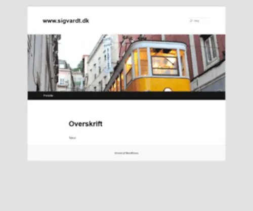 SigVardt.dk(sigvardt) Screenshot