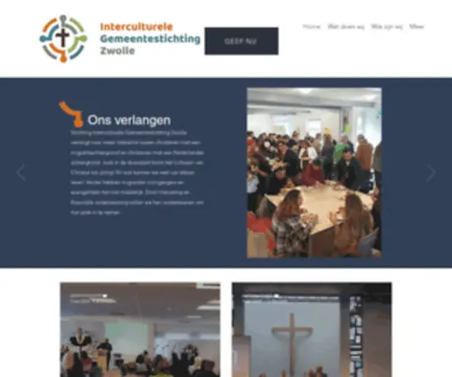 Sigz.net(Stichting Interculturele Gemeentestichting Zwolle) Screenshot