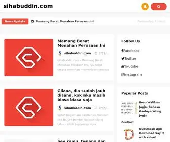 Sihabuddin.com(sihabuddin) Screenshot