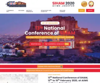 Siham2020.com(SIHAM 2020) Screenshot