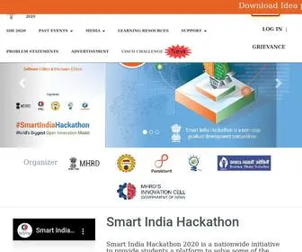 Sih.gov.in(Smart India Hackathon) Screenshot