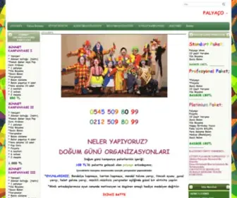 Sihirbazpalyacolar.com(Palyaço Kiralama) Screenshot