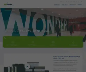 Sihl.com(Digital bedruckbare Medien) Screenshot