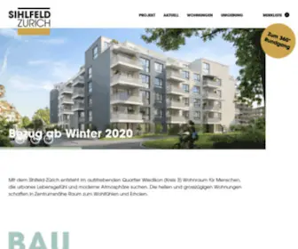 Sihlfeld-Zuerich.ch(Wohnungen im Sihlfeld) Screenshot