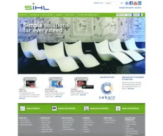 Sihlusa.com(SIHL Digital Imaging) Screenshot