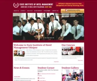 Sihmudaipur.com(Government Hotel Management Institute Udaipur) Screenshot