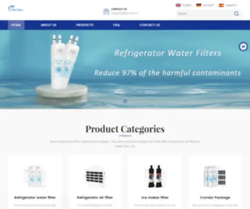 Sihongfilter.com(Refrigerator Filter) Screenshot