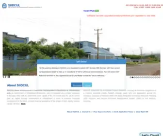 Siidculsmartcity.com(SIIDCUL Smart City) Screenshot