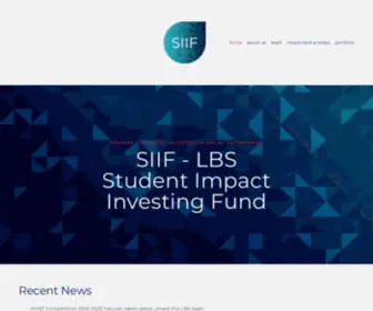 Siif-LBS.com(SIIF) Screenshot