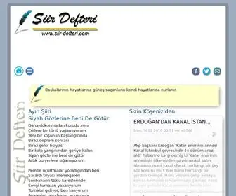 Siir-Defteri.com(Iir Defteri) Screenshot