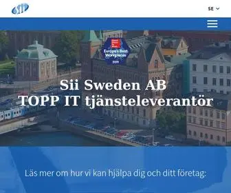 Siisweden.se Screenshot