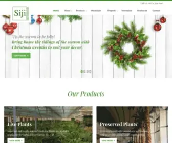 Sijigreenhouse.com(Landscaping Company in Dubai) Screenshot