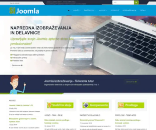 Sijoomla.com(Joomla izdelava spletnih strani) Screenshot