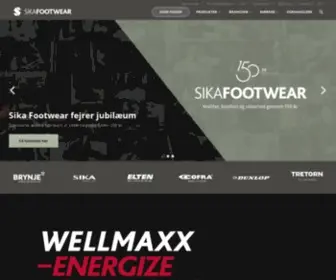 Sika-Footwear.dk(Sika Footwear) Screenshot