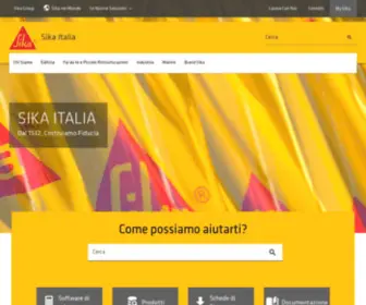 Sika.it(Sika Italia) Screenshot