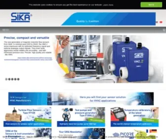 Sika.net(Sika Messtechnik und Regeltechnik) Screenshot