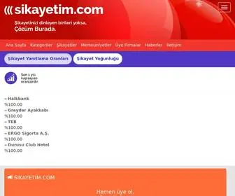 Sikayetim.com(Tüketici Hakları) Screenshot