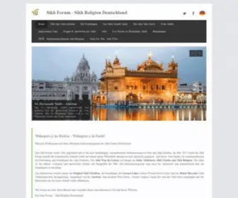 Sikh-Religion.de(Spiritualität) Screenshot