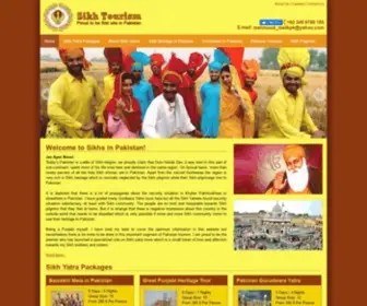 Sikhtourism.com.pk Screenshot