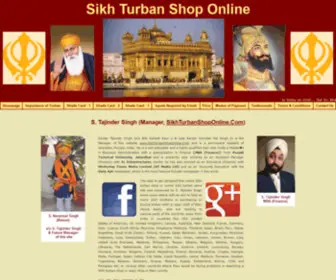 Sikhturbanshoponline.com(Sikhturbanshoponline) Screenshot