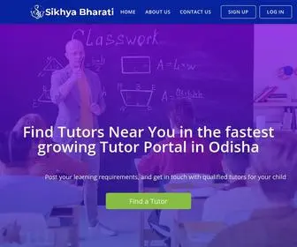 Sikhyabharati.com(Sikhya Bharati) Screenshot