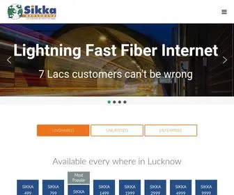 Sikkanet.com(Sikka Broadband) Screenshot