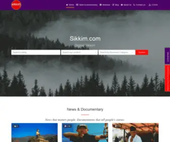 Sikkim.com(Sikkim) Screenshot