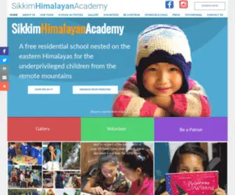 Sikkimhimalayanacademy.org(Sikkim Himalayan Academy) Screenshot